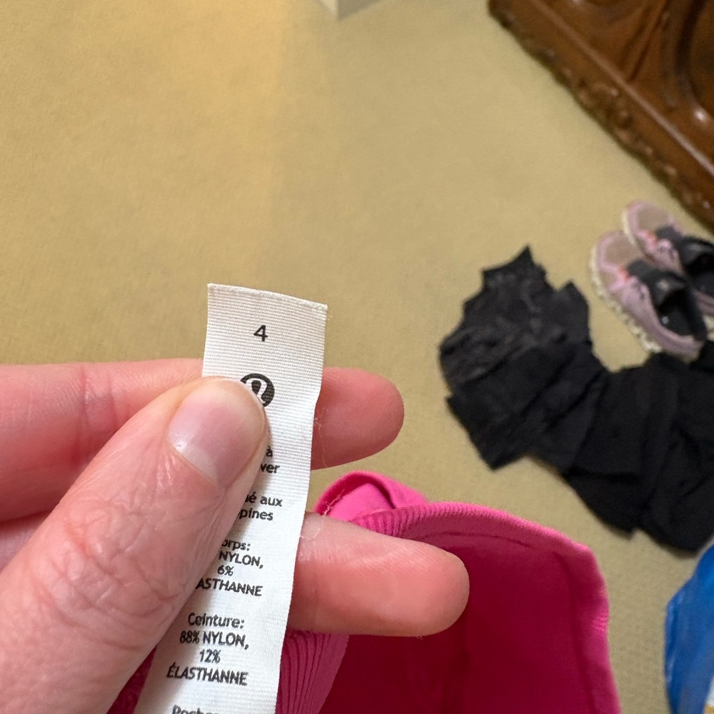 Lululemon Pink Jogger Pants - Picture 5 of 5